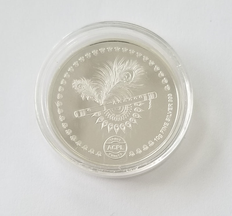 999 Silver Coin - 10 Grams Assorted Embossed/Enameled