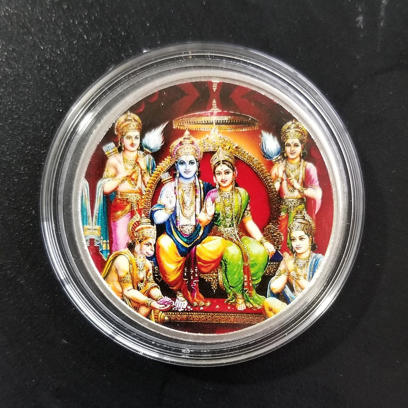 20 Grams Ram Darbar - 999 Quality Fine Silver Coins