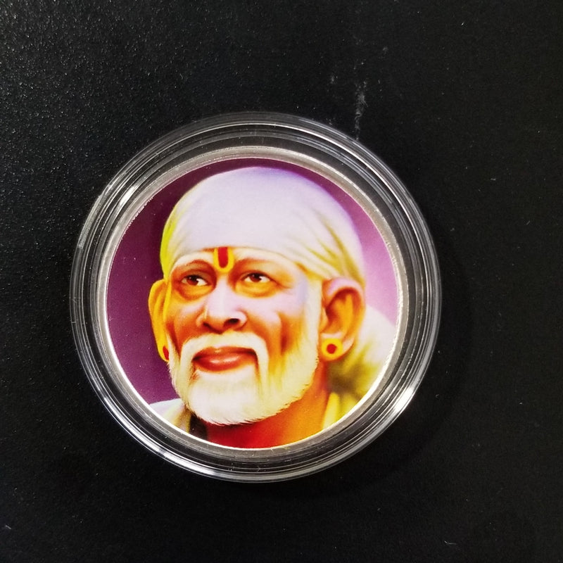 20 Grams Saibaba Ji - 999 Quality Fine Silver Coins