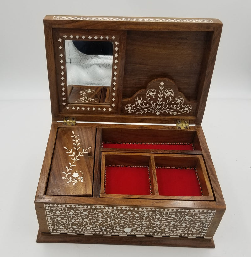 Seesham Jewel Box 8" x 12" fine work