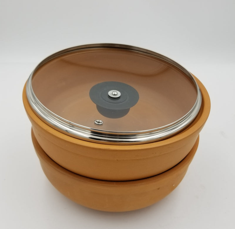 Clay Sprout Pot and Soaking Beaker