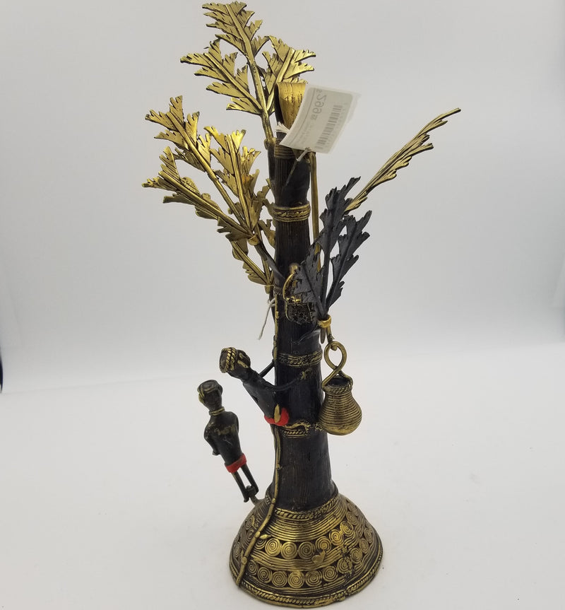 Dhokra Brass Sulfi Tree 02 - 45 x 10 x 20 cms