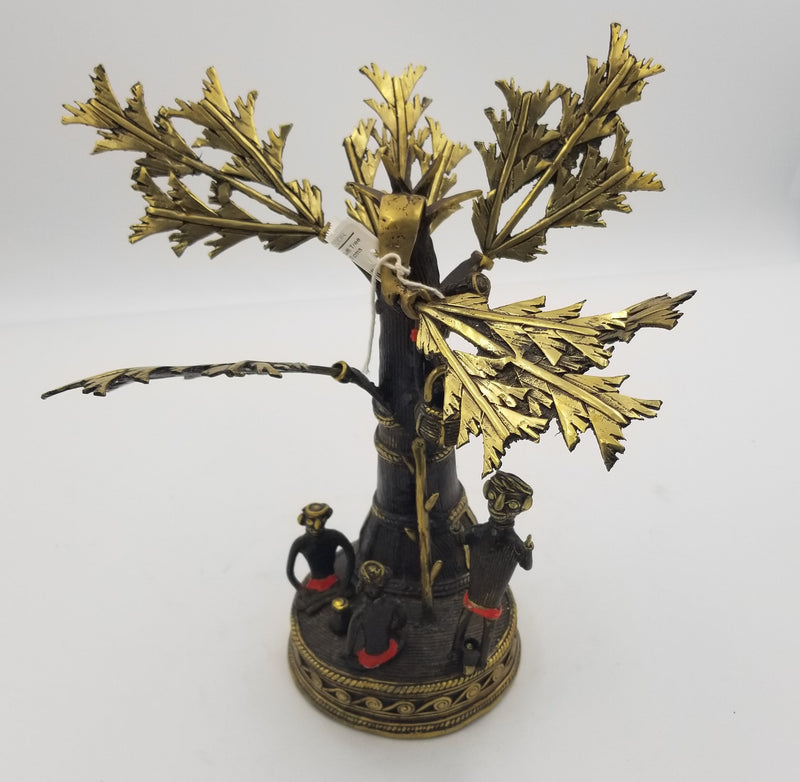 Dhokra Brass Sulfi Tree 01 - 25 x 10 x 15 cms