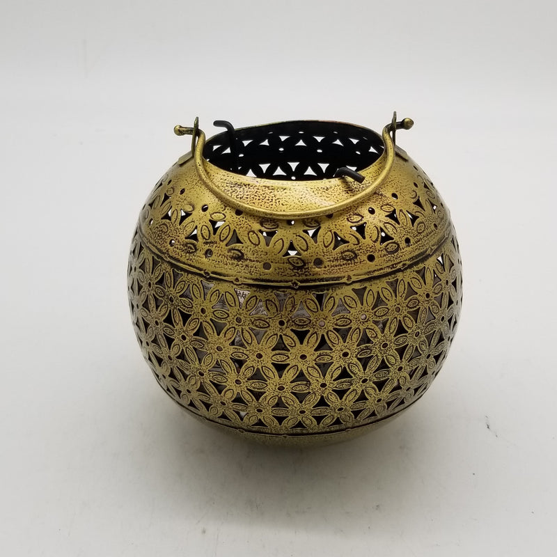 7" diameter Metal Round shaped Tea Light Candle Holder