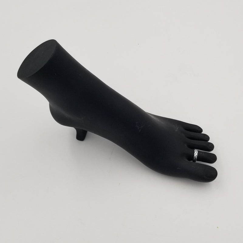 999 Quality Fine Silver Toe Ring - TR009