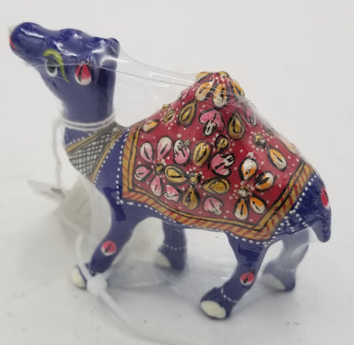 White Metal Camel Painted 3"