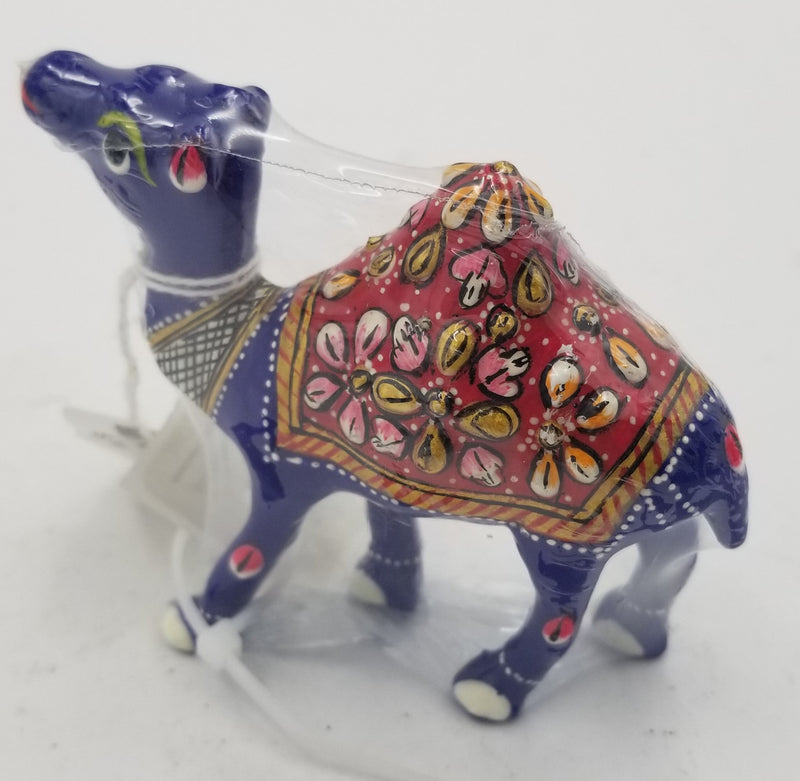 White Metal Camel Painted 3"