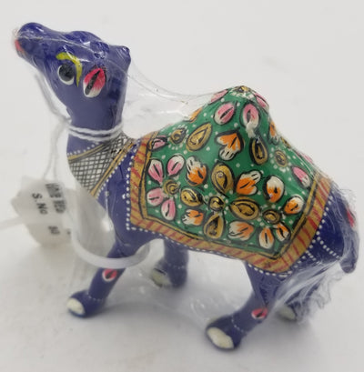 White Metal Camel Painted 3"