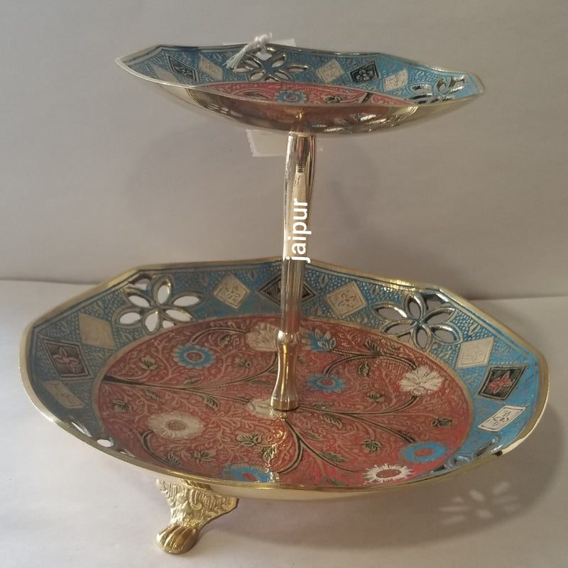 Brass Branched Bowl Pale MA 2KA MIna