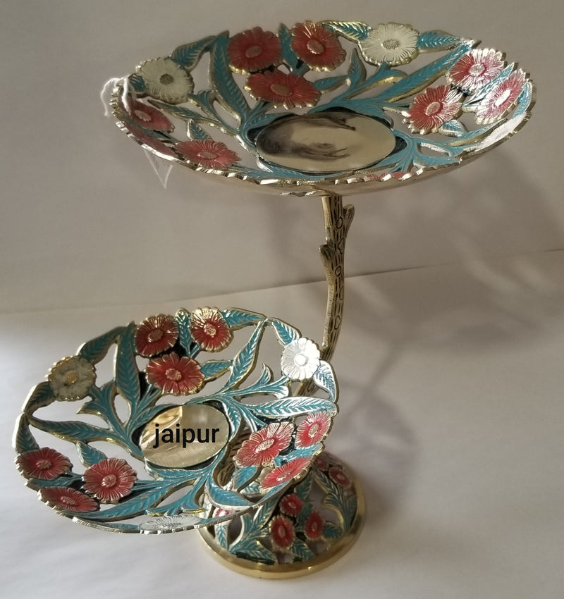 Brass Multiarm cake stand Guddu MA 2KA MIna