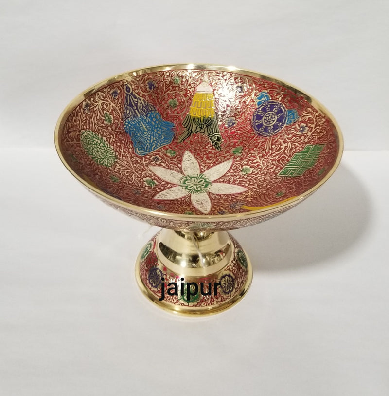 Brass Fruit Bowl Rashi 8