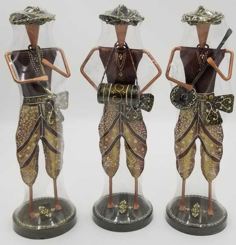 Iron Musician 12" - Set of 3 Pieces